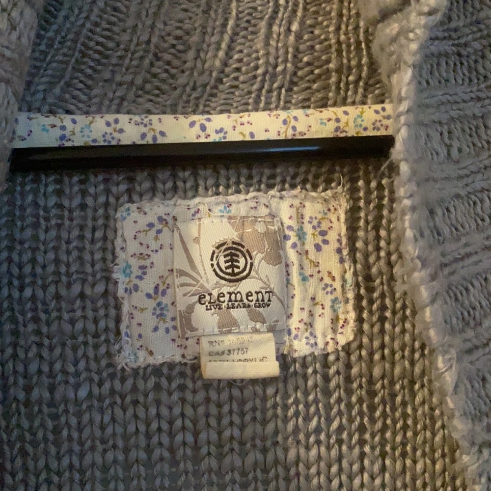 Element Knitted Open Cardigan - image 2